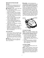 Предварительный просмотр 7 страницы Craftsman 944.362151 Owner'S Manual