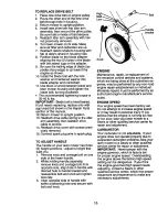 Предварительный просмотр 15 страницы Craftsman 944.365450 Owner'S Manual