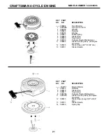 Предварительный просмотр 21 страницы Craftsman 944.369060 Owner'S Manual