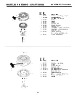 Предварительный просмотр 43 страницы Craftsman 944.369060 Owner'S Manual