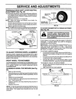 Предварительный просмотр 21 страницы Craftsman 944.600191 Owner'S Manual