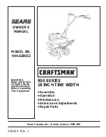 Craftsman 944.628652 Owner'S Manual preview