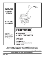 Craftsman 944.628655 Owner'S Manual preview