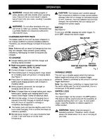 Preview for 7 page of Craftsman 973.111220 Owner'S Manual