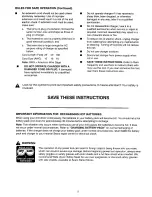 Preview for 5 page of Craftsman 973.111290 Owner'S Manual