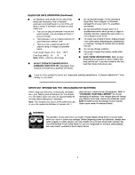 Preview for 5 page of Craftsman 973.111310 Owner'S Manual