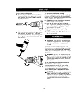 Preview for 13 page of Craftsman 973.111310 Owner'S Manual