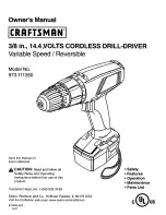 Craftsman 973.111350 Owner'S Manual preview