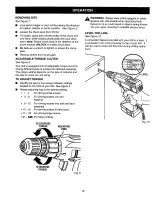 Preview for 10 page of Craftsman 973.111360 Owner'S Manual