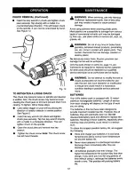 Предварительный просмотр 12 страницы Craftsman 973.111490 Owner'S Manual