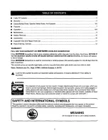 Предварительный просмотр 2 страницы Craftsman 973.112090 Operator'S Manual