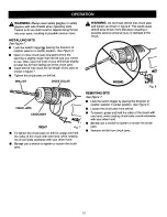 Preview for 12 page of Craftsman 973.113290 Operator'S Manual