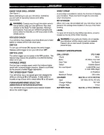 Preview for 6 page of Craftsman 973.113400 Owner'S Manual