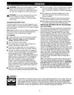 Preview for 8 page of Craftsman 973.113400 Owner'S Manual