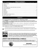 Preview for 2 page of Craftsman 973.114130 Operator'S Manual