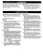 Preview for 3 page of Craftsman 973.114130 Operator'S Manual