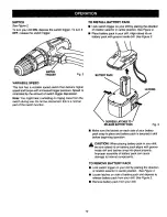 Preview for 10 page of Craftsman 973.114140 Operator'S Manual