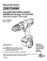 Preview for 19 page of Craftsman 973.114140 Operator'S Manual