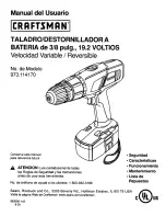 Preview for 19 page of Craftsman 973.114170 Operator'S Manual