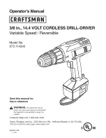 Craftsman 973.11424 Operator'S Manual предпросмотр