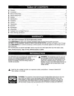 Preview for 2 page of Craftsman 973.114250 Operator'S Manual