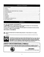 Preview for 2 page of Craftsman 973.225350 Operator'S Manual