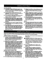 Preview for 4 page of Craftsman 973.225350 Operator'S Manual