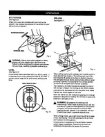 Preview for 12 page of Craftsman 973.225350 Operator'S Manual