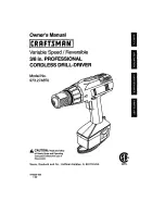 Craftsman 973.2748.70 Owner'S Manual preview