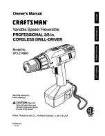 Preview for 1 page of Craftsman 973.274980 Owner'S Manual