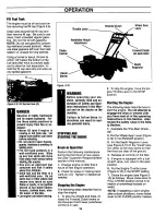 Preview for 16 page of Craftsman 987.293330 Operator'S Manual