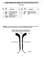 Preview for 43 page of Craftsman 987.293330 Operator'S Manual