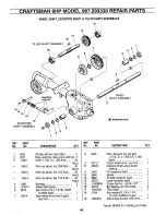 Preview for 48 page of Craftsman 987.293330 Operator'S Manual