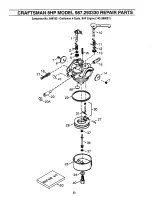 Preview for 52 page of Craftsman 987.293330 Operator'S Manual