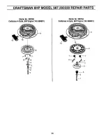 Preview for 54 page of Craftsman 987.293330 Operator'S Manual