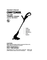 Craftsman 989.799310 Operator'S Manual preview
