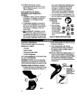 Preview for 4 page of Craftsman 989.799310 Operator'S Manual