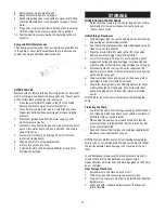 Preview for 12 page of Craftsman 99016 Operator'S Manual