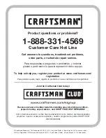 Preview for 28 page of Craftsman 99016 Operator'S Manual