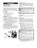 Preview for 11 page of Craftsman 99063 Operator'S Manual