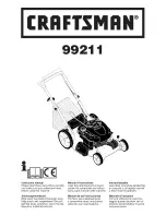 Craftsman 99211 Instruction Manual предпросмотр