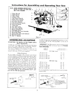 Предварительный просмотр 7 страницы Craftsman ACCRA-ARM 113.29402 Assembly, Operating Instructions And Parts List