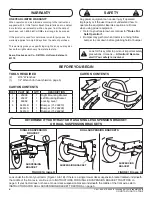 Предварительный просмотр 2 страницы Craftsman ASF 486.246213 Owner'S Manual