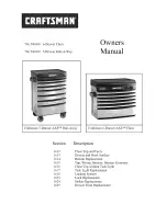 Preview for 1 page of Craftsman AXS 706.59668 Owner'S Manual