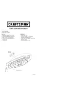 Preview for 12 page of Craftsman AXS 706.59668 Owner'S Manual