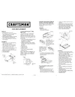 Preview for 16 page of Craftsman AXS 706.59668 Owner'S Manual