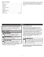 Preview for 2 page of Craftsman B2000 Operator'S Manual