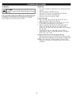 Preview for 13 page of Craftsman B2000 Operator'S Manual