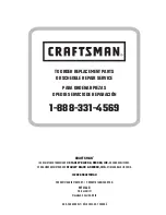 Preview for 32 page of Craftsman B2000 Operator'S Manual