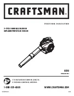 Craftsman B210 Operator'S Manual preview